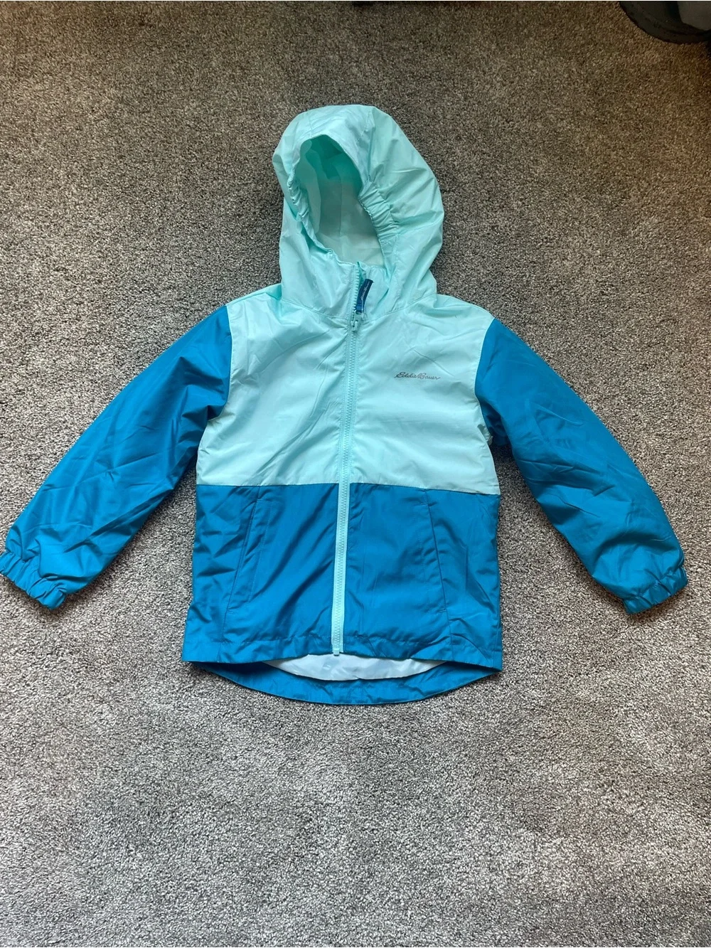 Eddie Bauer Girls Lone Peak 3-In-1 Jacket Light Blue Size XS 5/6